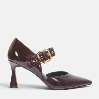 decollete bordeaux vernice