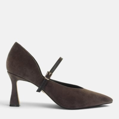 Decollete cinturino minimal fibbia tmoro