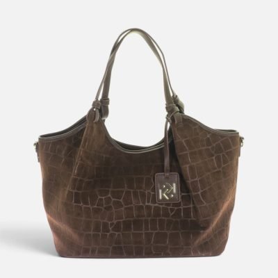 Borsa a spalla stampa cocco tmoro